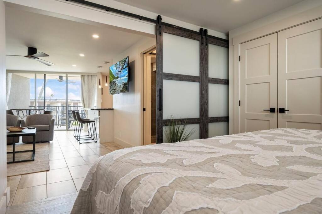 Ferienwohnung Hale Ono Loa 403- Top Floor, Ocean View, & Complete Modern Remodel Kahana Exterior foto